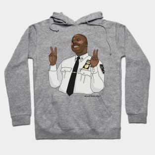 Captain Raymond holt - peace sign Hoodie